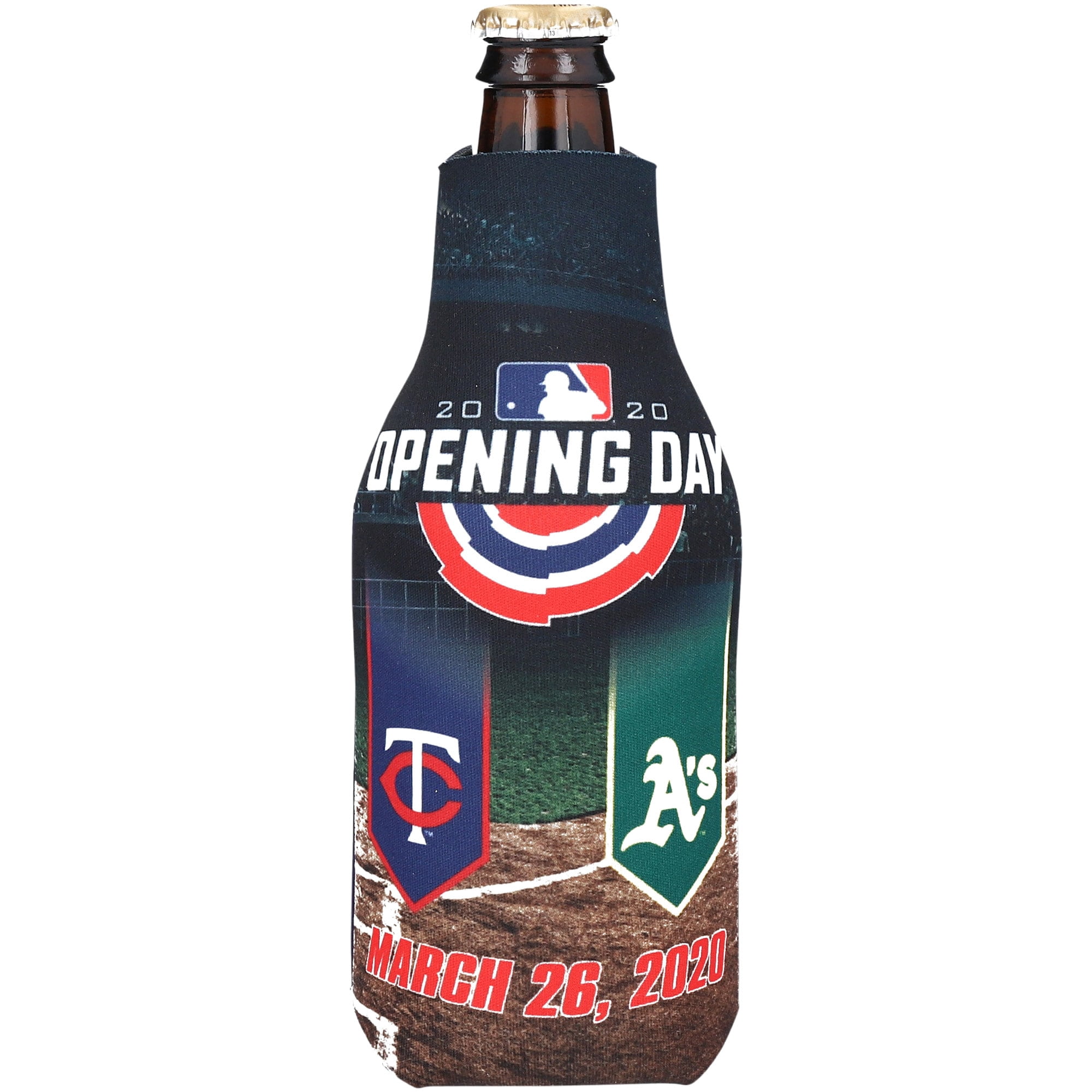 WinCraft Minnesota Twins vs. Athletics 12oz. 2020 Opening Day Bottle