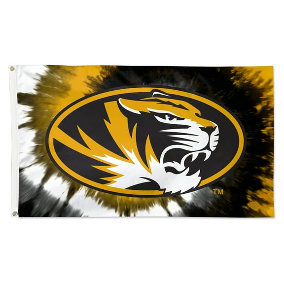WinCraft Missouri Tigers 3' x 5' Tie-Dye Deluxe Single-Sided Flag