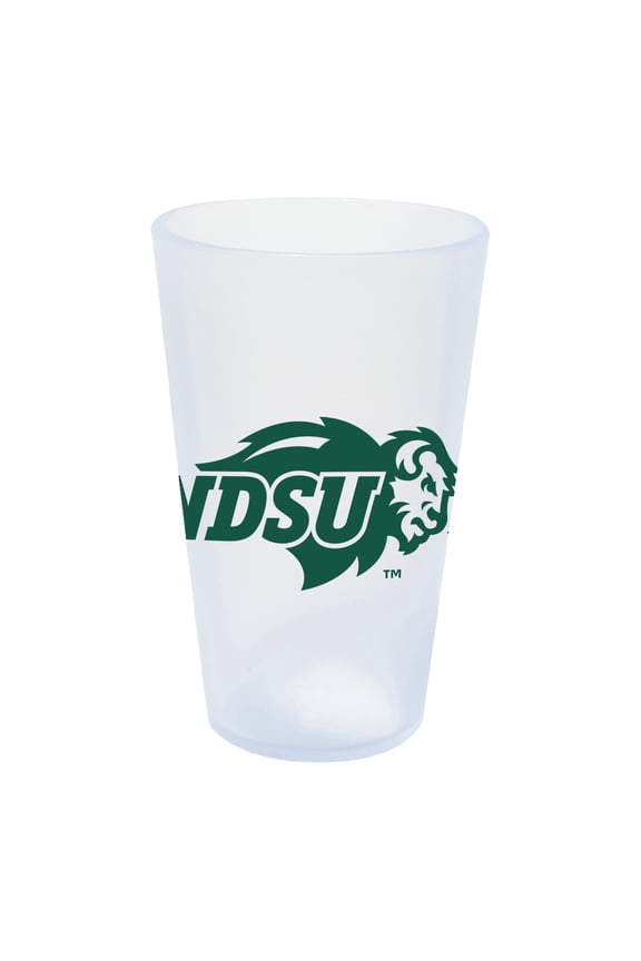 NDSU Bison 16oz. Icicle Silicone Pint Glass
