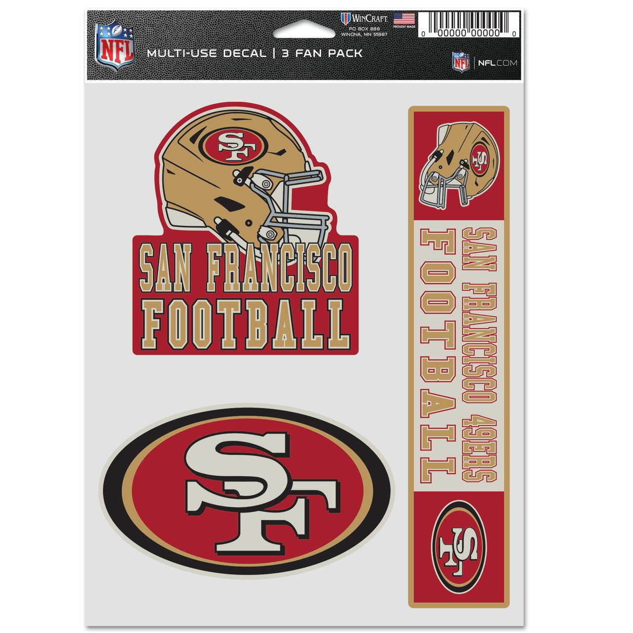 WinCraft Drapeau San Francisco 49ers 3x5 Pieds - Bannière Officielle Avec œillets, Parfaite Pour Supporter Votre équipe