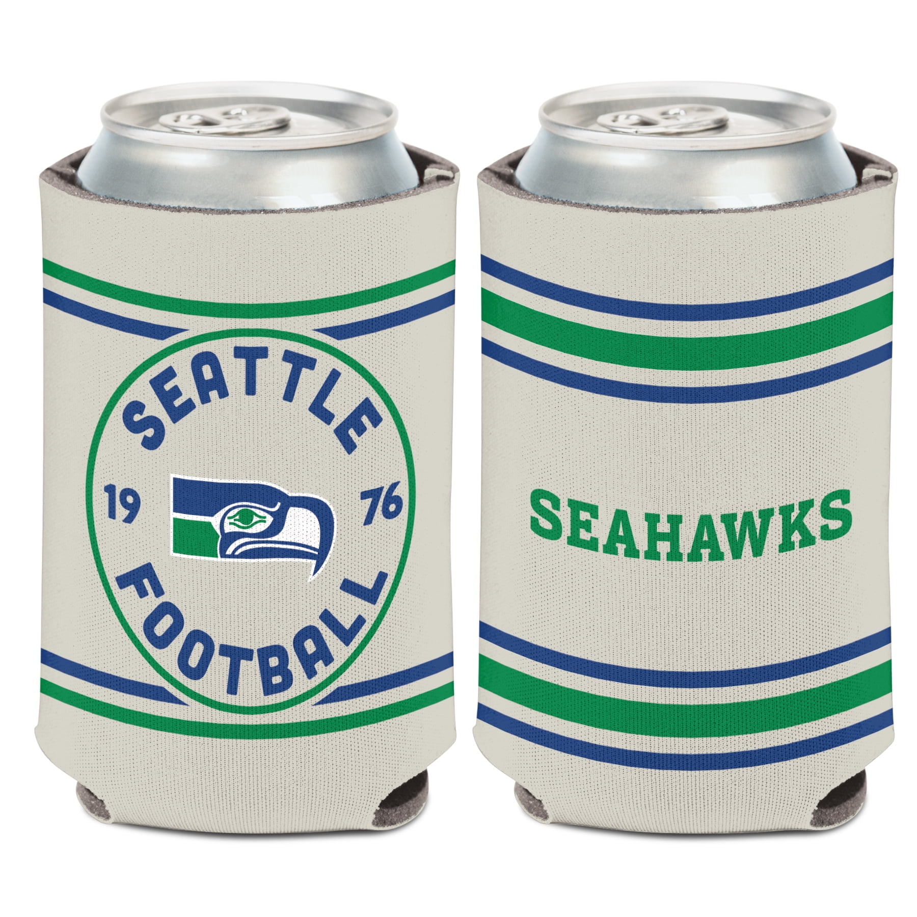 WinCraft Bandierina Pieghettata Seattle Seahawks, 1,2m X 60cm, In Poliestere 200D, Con Occhielli E Toppa Cucita, Ufficiale NFL - 3
