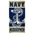 thumbnail image 1 of WinCraft Naval Academy Navy Beach Towel 30 x 60 Spectra Beach Towel, 1 of 6