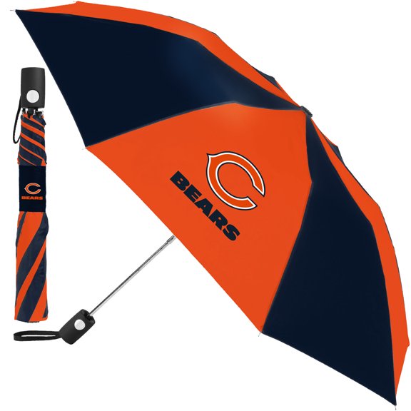 WinCraft Navy/Orange Chicago Bears 42" Folding Umbrella