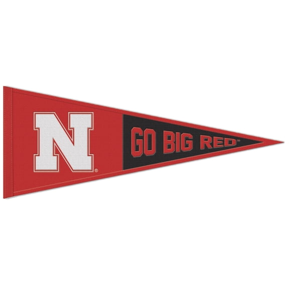 WinCraft Nebraska Huskers 13" x 32" Slogan Pennant