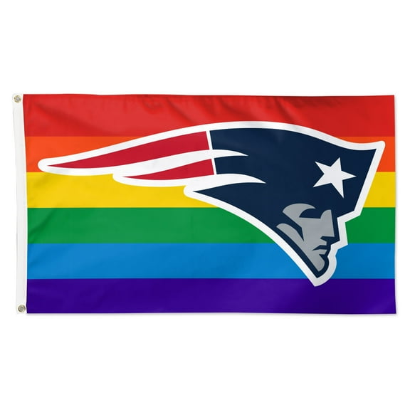 WinCraft New England Patriots 3' x 5' Pride 1-Sided Deluxe Flag