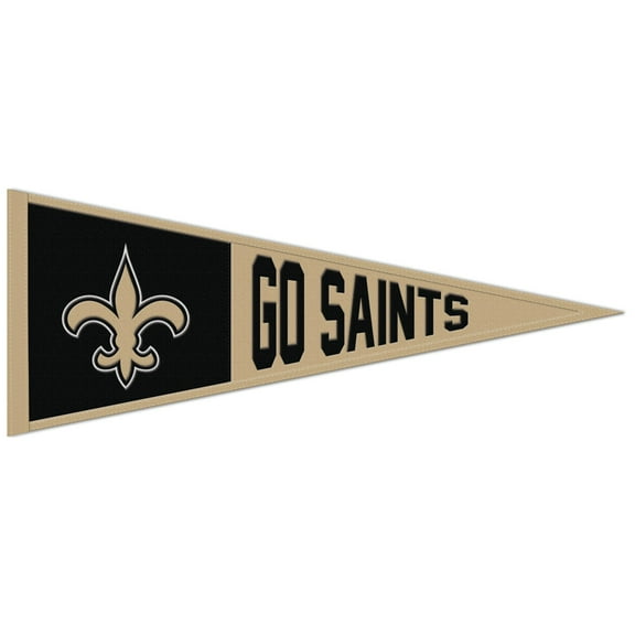 WinCraft New Orleans Saints 13" x 32" Slogan Pennant
