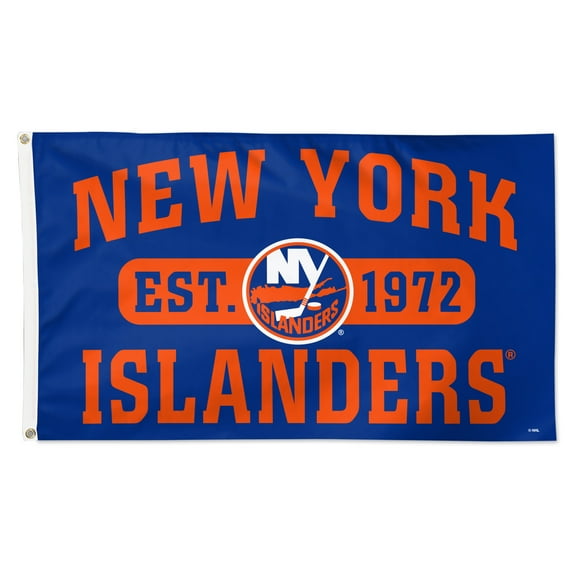 WinCraft New York Islanders 3' x 5' Single-Sided Franchise Establishment Deluxe Flag