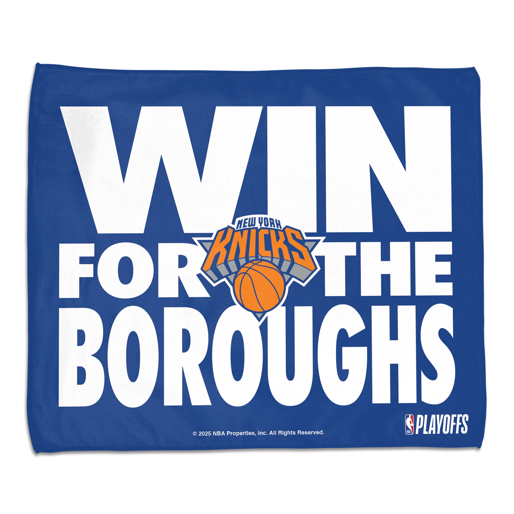 WinCraft New York Knicks 2025 NBA Playoffs 15" x 18" Rally Towel