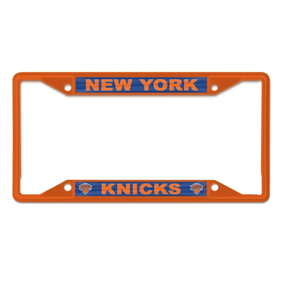 WinCraft New York Knicks Chrome Color License Plate Frame