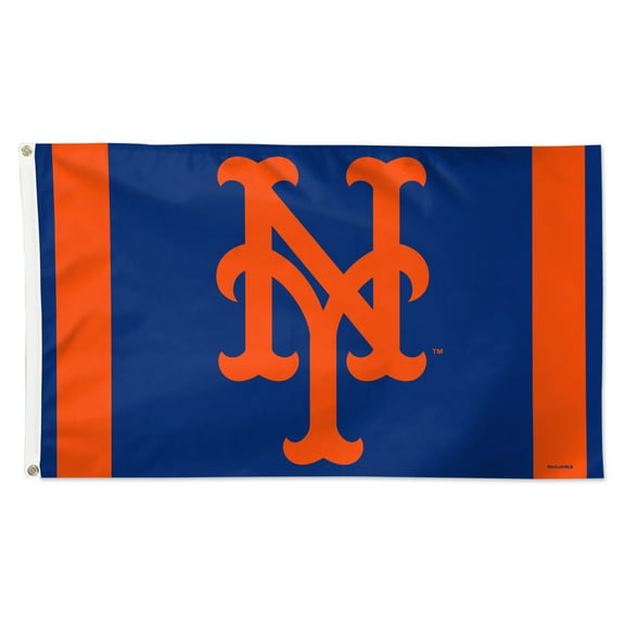 WinCraft New York Mets 3' x 5' Vertical Stripe Deluxe Single-Sided Flag
