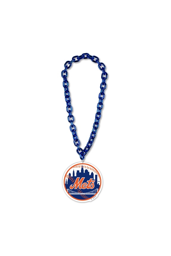 New York Mets Big Chain Logo Necklace