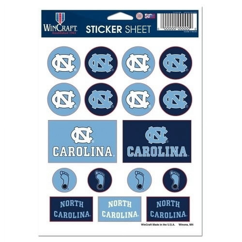 NCAA North Carolina Tar Heels Logo Earrings - Officially Licensed Enamel Team Earrings