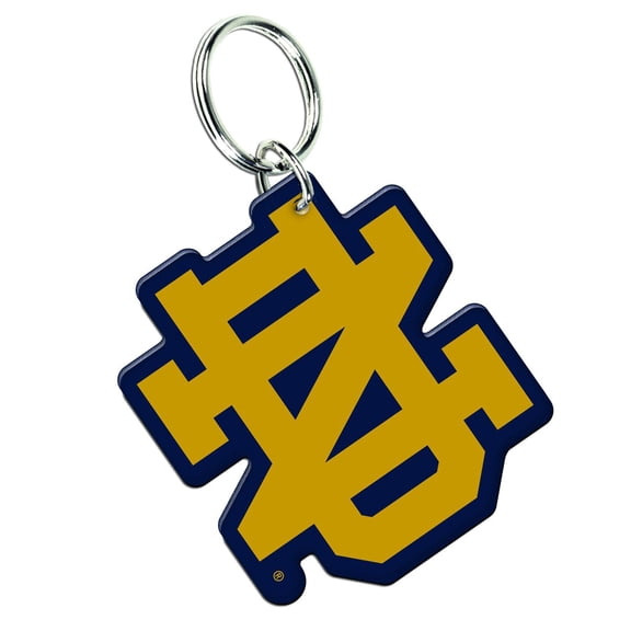 WinCraft Notre Dame Fighting Irish Premium Acrylic Team Logo Key Ring