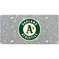 thumbnail image 1 of WinCraft Oakland Athletics Acrylic Glitter License Plate, 1 of 1