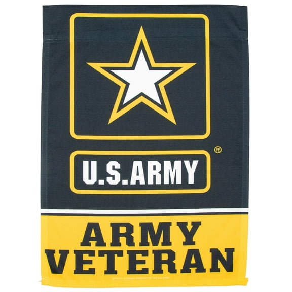 WinCraft Officially Licensed U.S. Army Veteran 12 x 17 Garden Flag