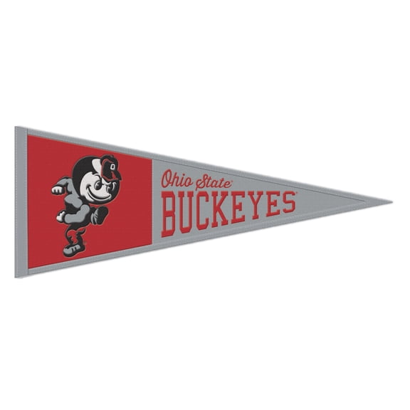 WinCraft Ohio State Buckeyes 13" x 32" Retro Logo Pennant