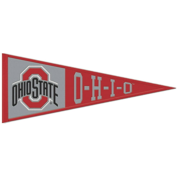 WinCraft Ohio State Buckeyes 13" x 32" Slogan Pennant