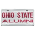thumbnail image 1 of WinCraft Ohio State Buckeyes Alumni Laser Cut Acrylic License Plate, 1 of 1