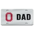 thumbnail image 1 of WinCraft Ohio State Buckeyes Dad Laser Cut Acrylic License Plate, 1 of 1
