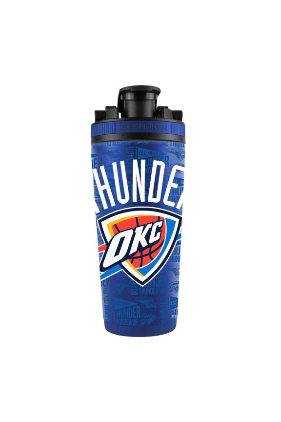 Oklahoma City Thunder 26oz. 4D Stainless Steel Shaker Bottle