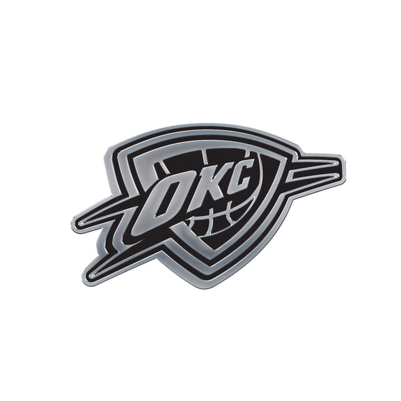 WinCraft Oklahoma City Thunder Chrome Auto Emblem