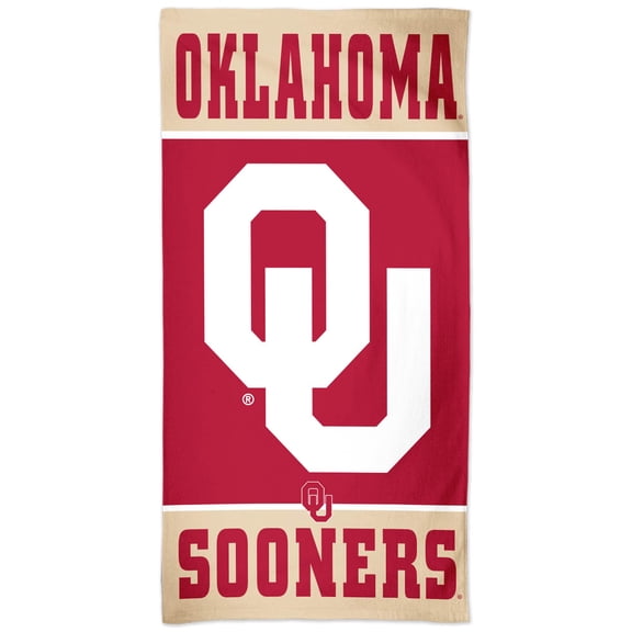 WinCraft Oklahoma Sooners 30" x 60" Spectra Beach Towel