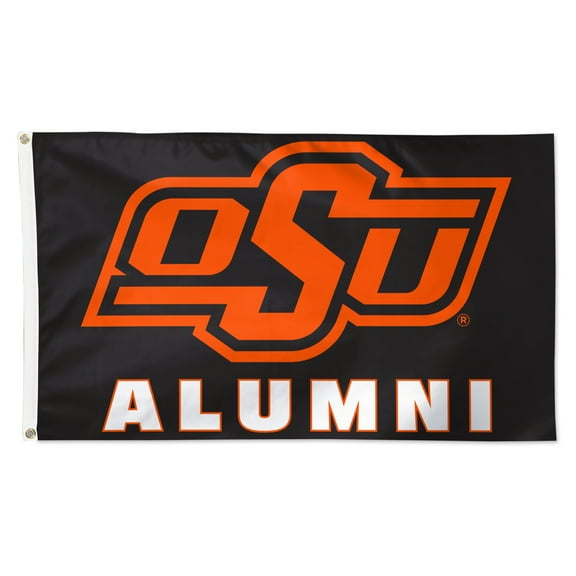 WinCraft Oklahoma State Cowboys 3' x 5' Single-Sided Deluxe Alumni School Supporter Flag