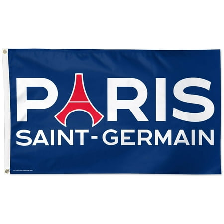 WinCraft Paris Saint-Germain 3' x 5' Single-Sided Wordmark Deluxe Flag