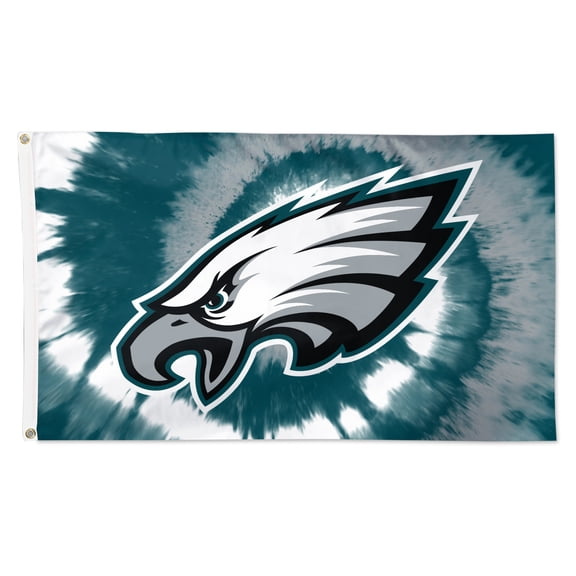 WinCraft Philadelphia Eagles 3' x 5' Tye Dye Deluxe Single-Sided Flag
