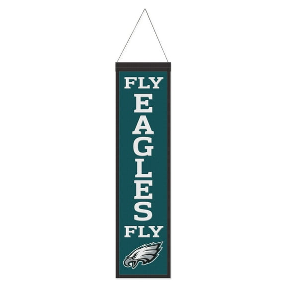 WinCraft Philadelphia Eagles 8" x 32" Slogan Wool Banner