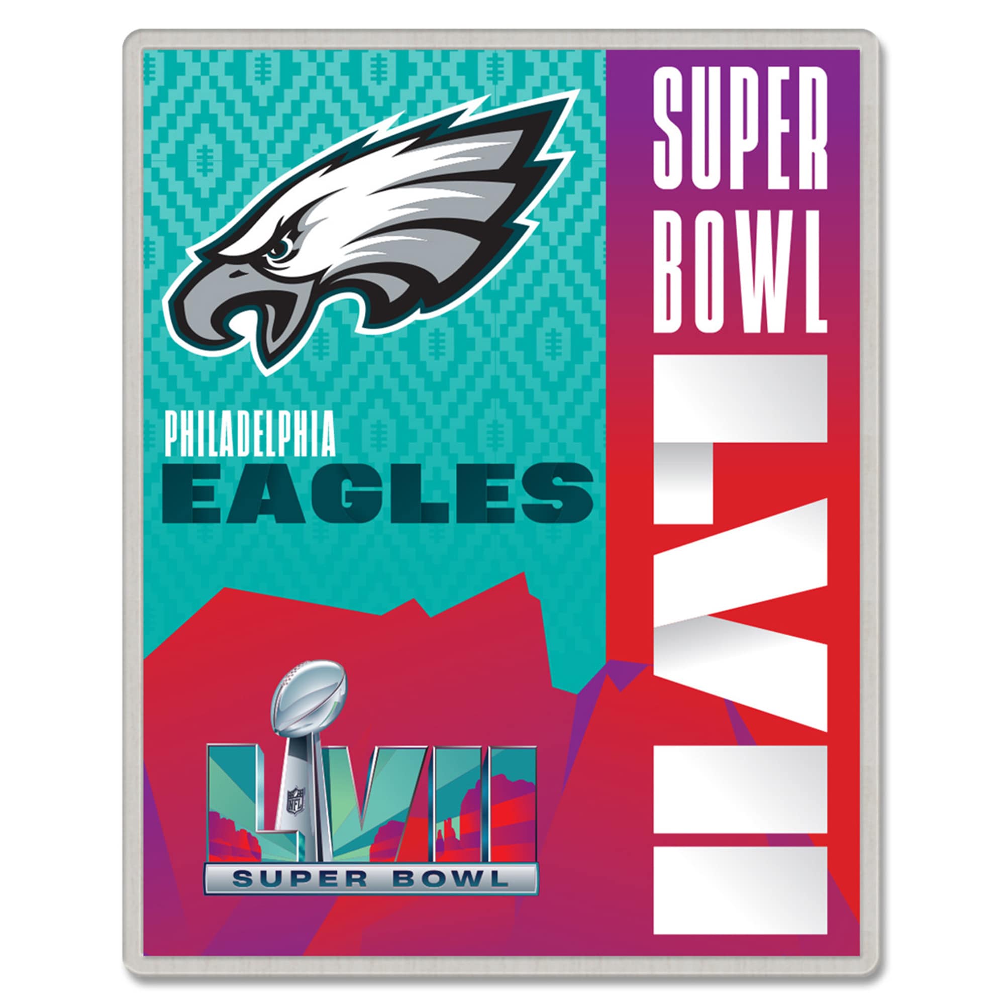 WinCraft Philadelphia Eagles Super Bowl LVII Collector's Pin - image 1 of 1
