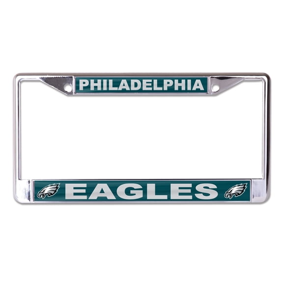 WinCraft Philadelphia Eagles Team Logo S/L Metal License Plate Frame