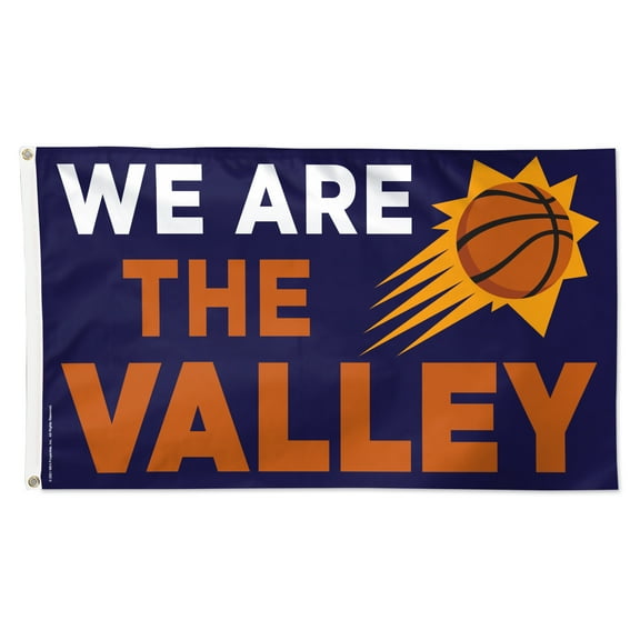 WinCraft Phoenix Suns 3' x 5' Single-Sided Deluxe Team Slogan Flag