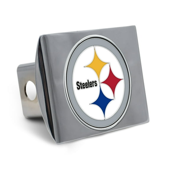WinCraft Pittsburgh Steelers Premium Metal Hitch Cover