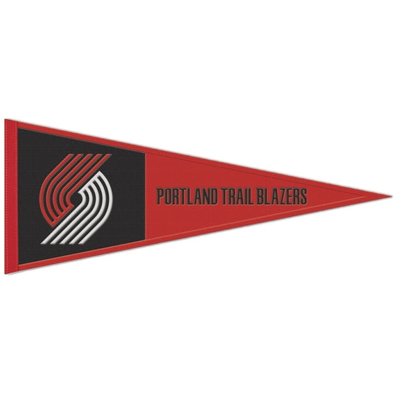 WinCraft Portland Trail Blazers 13" x 32" Wool Primary Logo Pennant