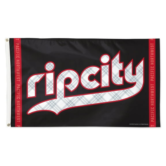 WinCraft Portland Trail Blazers 2024/25 City Edition One-Sided 3' x 5' Deluxe Flag