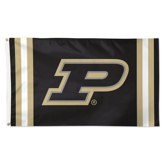 WinCraft Purdue Boilermakers 3' x 5' Vertical Stripe Deluxe Single-Sided Flag