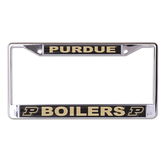 WinCraft Purdue Boilermakers Primary Logo S/L Metal License Plate Frame