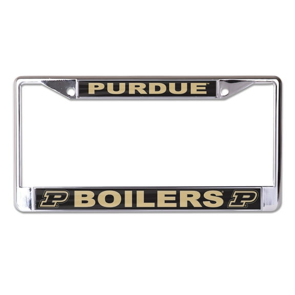 WinCraft Purdue Boilermakers Primary Logo S/L Metal License Plate Frame
