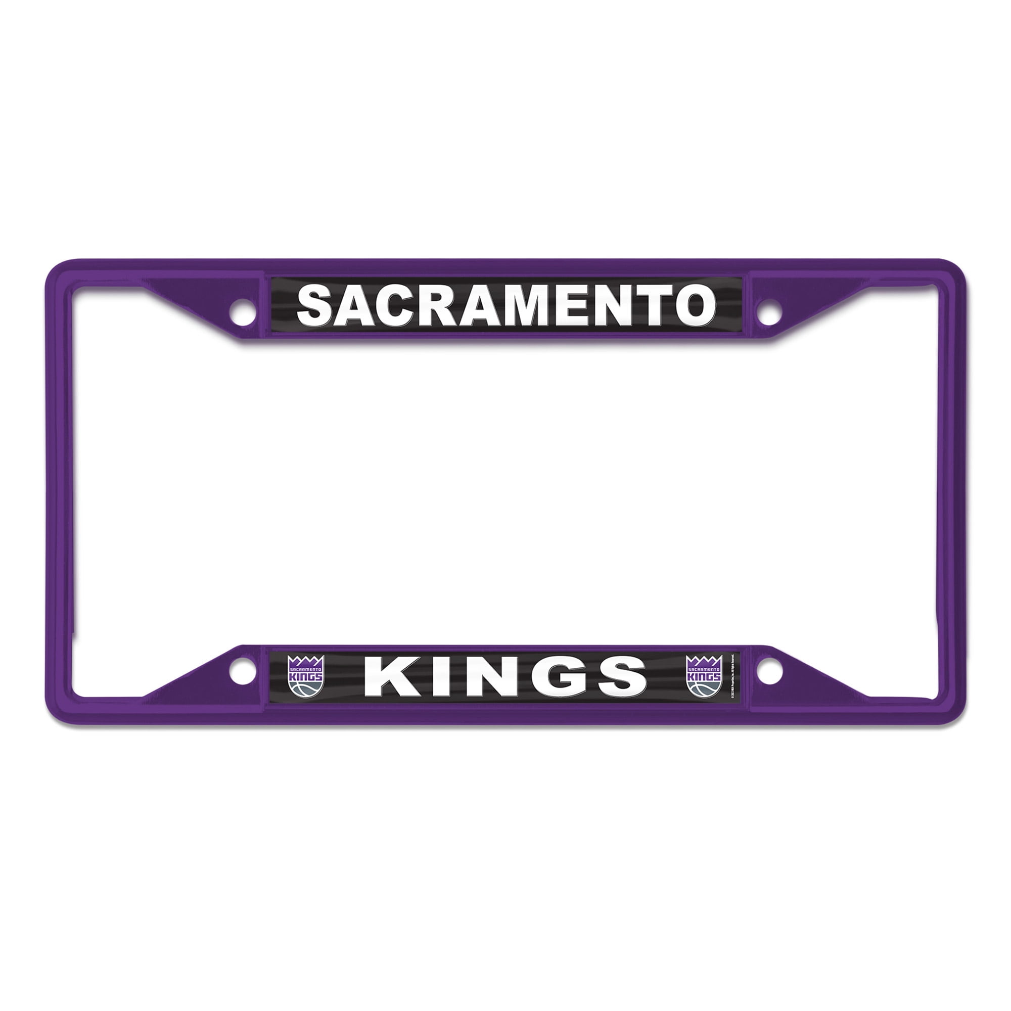 WinCraft Sacramento Kings Chrome Color License Plate Frame 