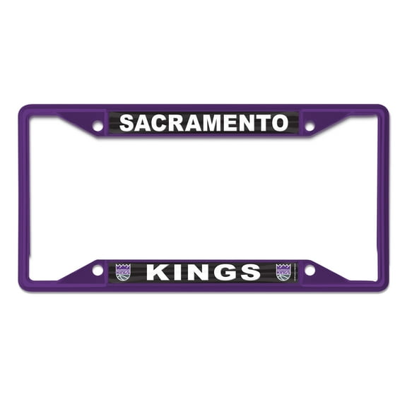 WinCraft Sacramento Kings Chrome Color License Plate Frame