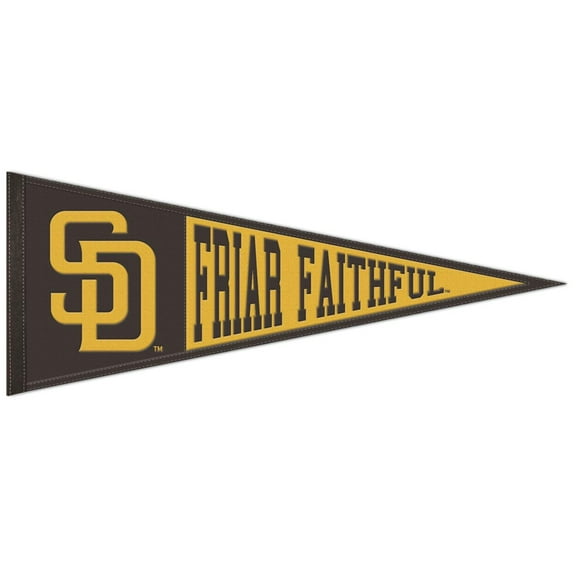 WinCraft San Diego Padres 13" x 32" Slogan Pennant