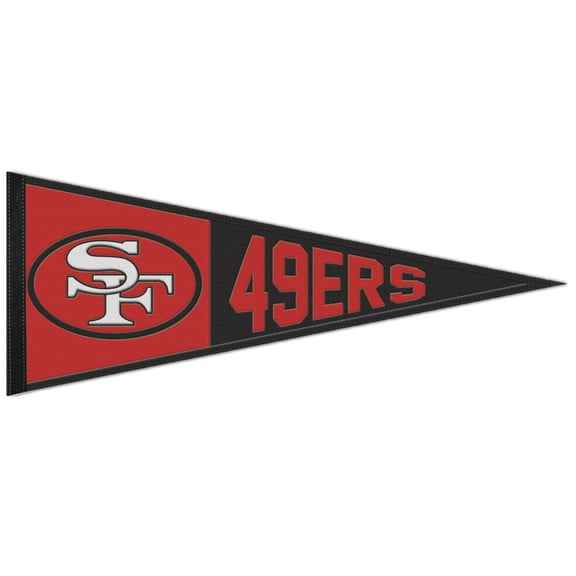 WinCraft San Francisco 49ers 13" x 32" Retro Logo Pennant