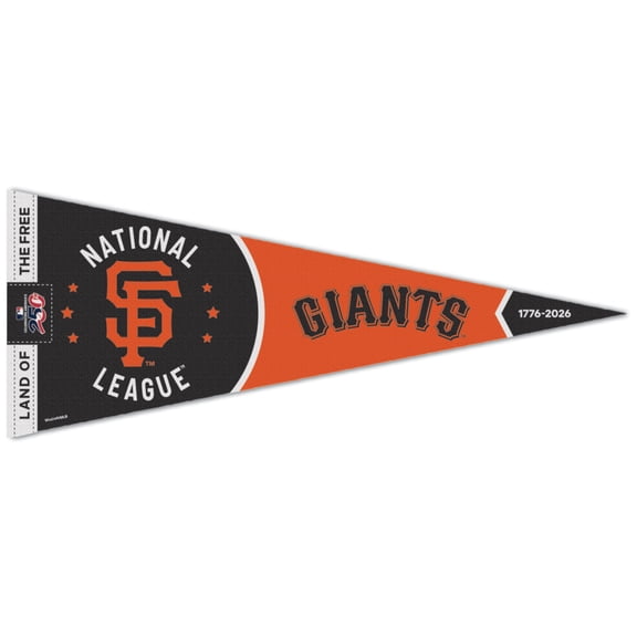 WinCraft San Francisco Giants 12" x 30" America 250 Premium Pennant