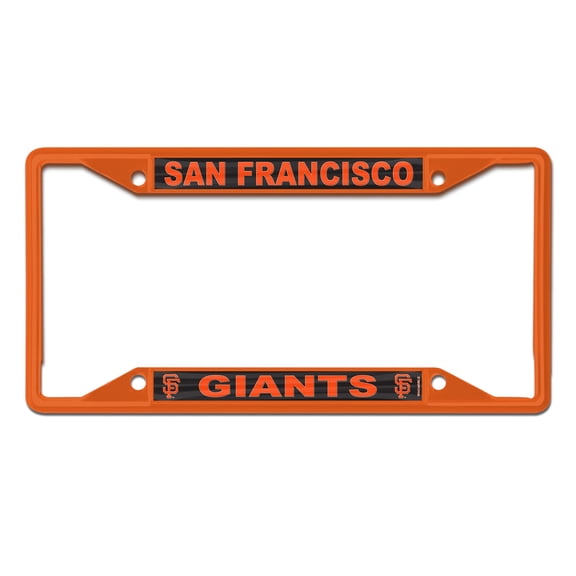WinCraft San Francisco Giants Chrome Color License Plate Frame