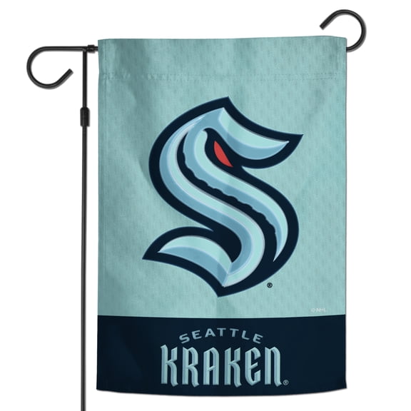WinCraft Seattle Kraken 12" x 18" Applique Garden Flag