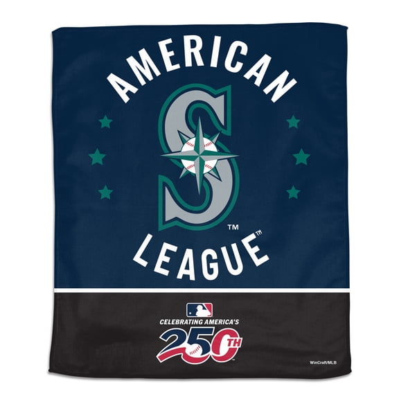 WinCraft Seattle Mariners 15" x 18" America 250 Rally Towel