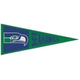 thumbnail image 1 of WinCraft Seattle Seahawks 13" x 32" Retro Logo Pennant, 1 of 1