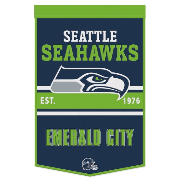 WinCraft Seattle Seahawks 24" x 38" Slogan Banner