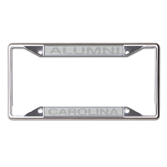 WinCraft South Carolina Gamecocks Alumni School Supporter Laser Cut Metal License Plate Frame